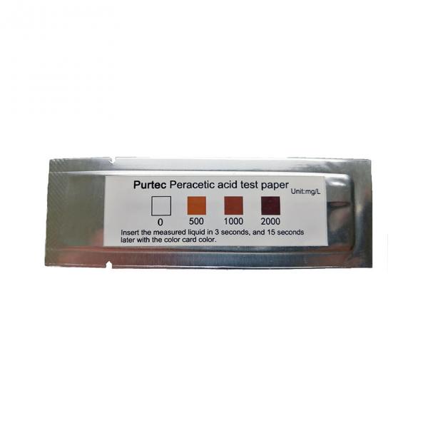 Peracetic Acid test strip